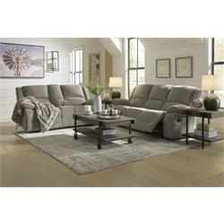 Draycoll Pewter Dual Reclining Sofa and Loveseat 76505-88-94 Image
