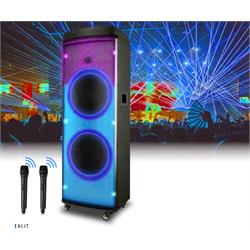 Double 12" Blueotooth LED Light Show Speakers XLIT Image