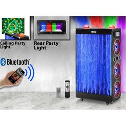 6 X 10” Bluetooth Speaker with Dynamic LED Wall XSHOW10KSTEREO Image